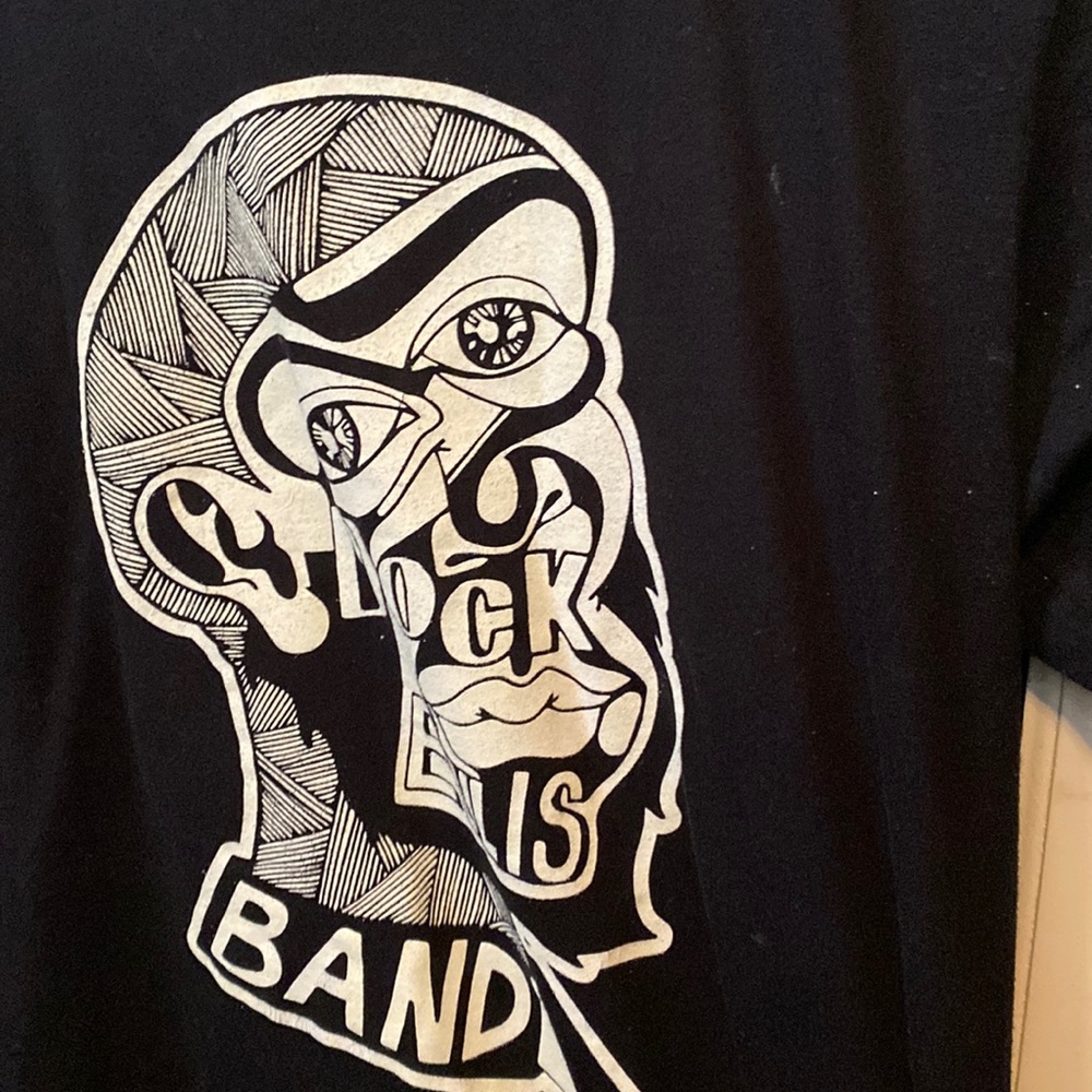 Dock Ellis band T-shirt .small .